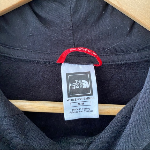 The North Face Cropped Printed Hoody - Size M - Picture 2 of 10